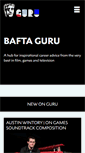 Mobile Screenshot of guru.bafta.org