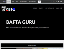 Tablet Screenshot of guru.bafta.org
